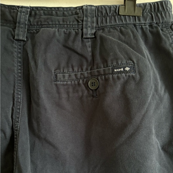 Maine Chino Shorts Size 38 – Navy Blue Vintage 90s Casual Summer Wear Men’s - Picture 10 of 12
